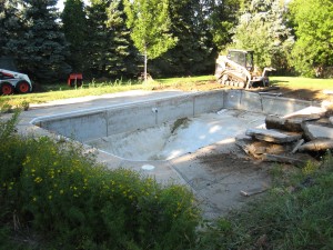 pool removal 